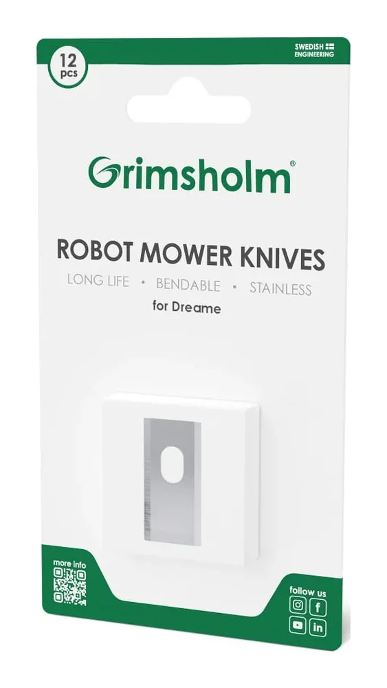Dreame knive til robotplæneklipper, 12 stk.
