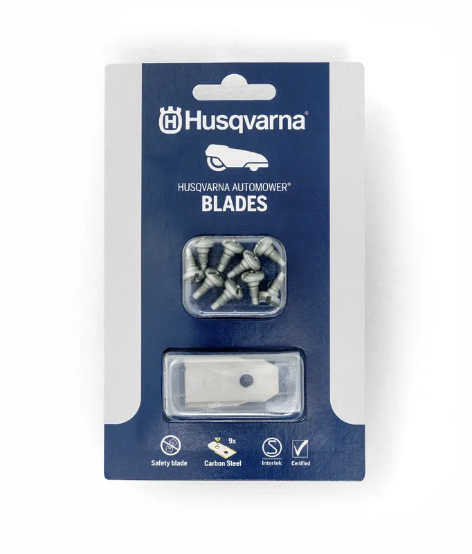 Husqvarna Longlife knive til Automower, 9 stk.